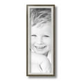 thumbnail image 2 of ArtToFrames 5" x 14" Silver with Stained Grey Picture Frame, 5x14 inch Silver Wood Poster Frame (WOM-4767), 2 of 7