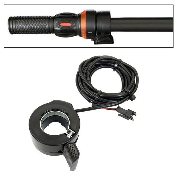 eléctrico 130X Thumb Throttle Conector impermeable de (Longitud del cable: 180 cm (SM), 32 cm (Impermeable)) Junta impermeable SM