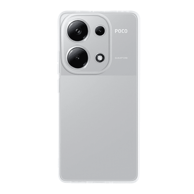 Funda Compatible Con Xiaomi Poco M6 Pro Transparente, Protector Compatible Con Xiaomi Poco M6 Pro Uso Rudo