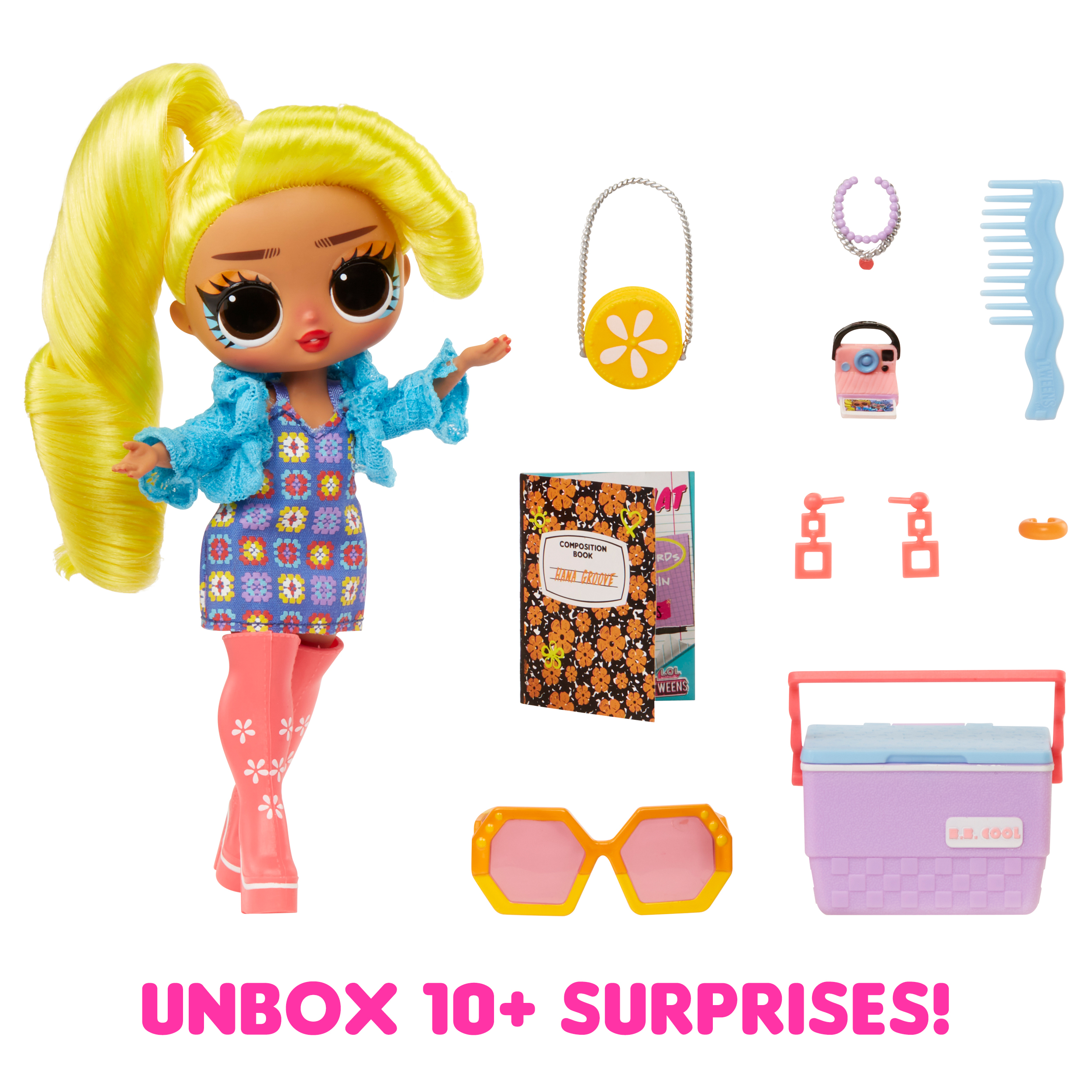 LOL Surprise Tweens Fashion Doll Hana Groove with 10+ Surprises, Great Gift for Kids Ages 4+ - image 3 of 7
