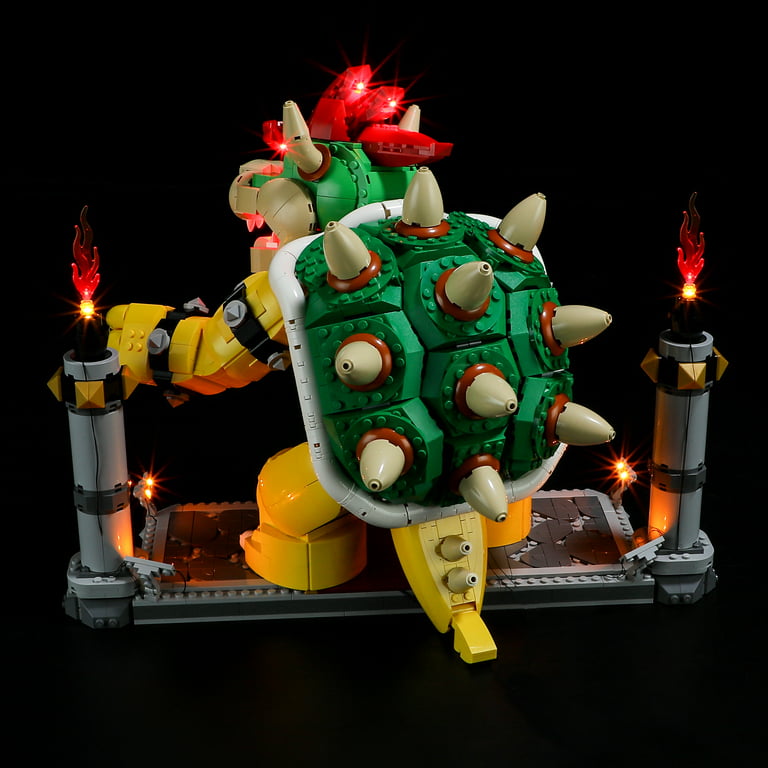 Led Light Kit for The Mighty Bowser - Compatible with LEGO® 71411 (Classic)