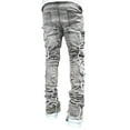 thumbnail image 5 of Sylvamorning Men Ripped Jeans Regular Straight Denim Pants Streetwear Clothes for Men, 5 of 5