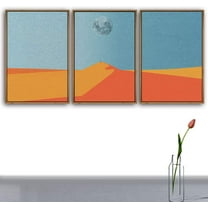 IDEA4WALL 3 Piece Framed Canvas Wall Art for Living Room, Bedroom Nordic Simple Style Canvas Prints for Modern Home Decoration Ready to Hang