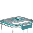 thumbnail image 3 of Food Storage for Vacuum Sealer Rectangle Organizer Plastic Vacuum Container Green 1.5L, 3 of 8