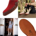 thumbnail image 4 of Acorn Unisex Slipper Sock, Crimson Ragg Wool, XX-Large(12-13 Men's) B US, 4 of 4