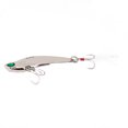 thumbnail image 1 of Accesorio de aparejos de anzuelo triple de pesca con cuchara de lentejuelas y cebo duro de Metal para agua salada (Plata-11g), 1 of 8