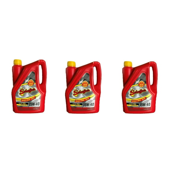 Schaeffer's Oil 708 Supreme 7000 Synthetic Plus 15W-40 Racing Oil - 3 Gallons