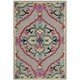 thumbnail image 2 of SAFAVIEH Bellagio Rio Floral Wool Area Rug, Dark Gray/Multi, 2' x 3', 2 of 11