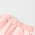 thumbnail image 5 of Cowsor Big Kids Boys Girls Solid Elastic Waist Long Pants With Pockets Casual Comfortable Daily Wear Bottoms For 3-13 Years Old, 5 of 6