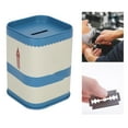 thumbnail image 4 of Sharps Disposal Container, Top Opening Sturdy Blades Storage Box Detachable Cover Keep Neat Large Capacity  For Home Use Blue, 4 of 8