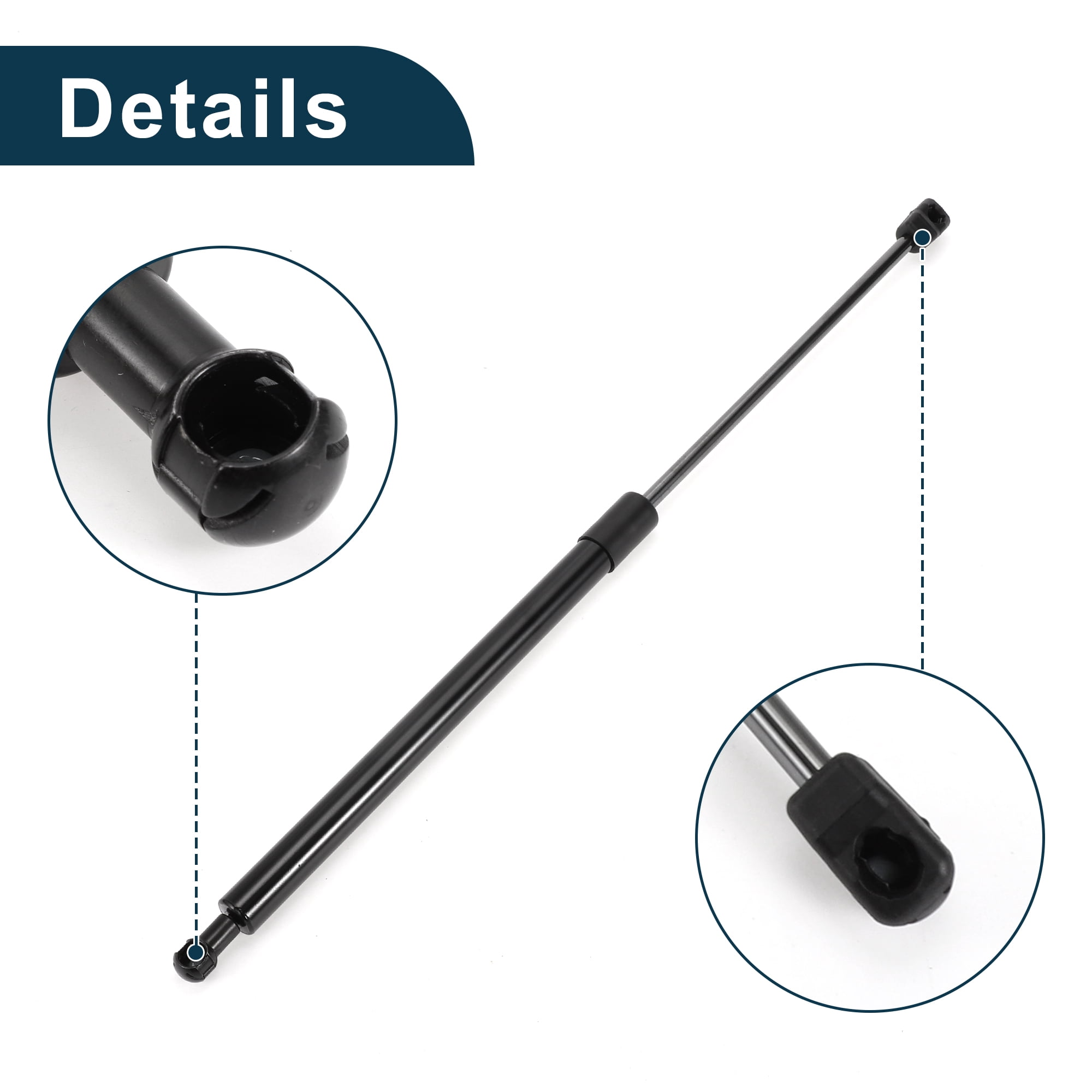 Unique Bargains 2Pcs Lift Supports for Nissan Rogue X-Trail 2014-2020 Front Hood