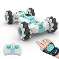 thumbnail image 1 of S-012Stunt Car Remote Control Watch Gesture Sensor Deformable Electric Cars All Terrain Speed 2.4GHz 4WD Rotation Whirligig Off-road Vehicle Gift for Boys Birthday, 1 of 7
