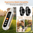 thumbnail image 6 of Honey One Electric Dog Training Collar with Remote, IPX7 Waterproof 3 Beep Vibration Shock Training Modes for All Size Dogs, 6 of 11