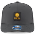 thumbnail image 2 of Men's New Era Charcoal Pittsburgh Steelers 2025 Sideline Cold Weather 9SEVENTY Adjustable Hat, 2 of 5