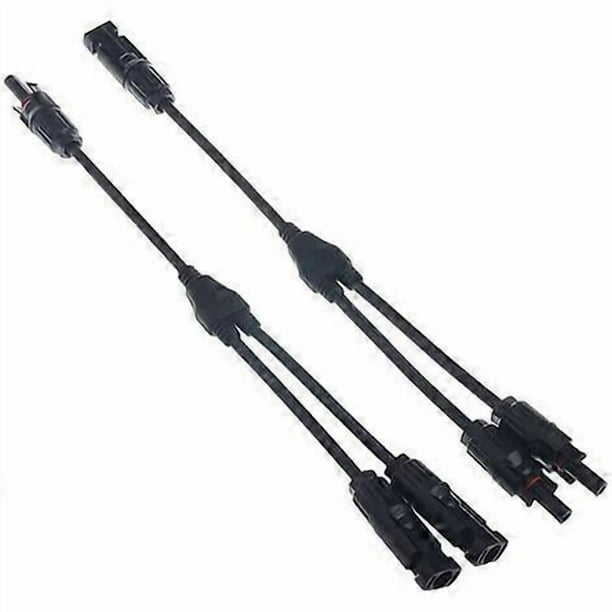 MC4 Solar Connection Cable, Photovoltaic Panel Connection Cable, Y-Shaped, Ip67 Waterproof, for Solar Panels, SA3