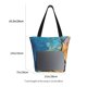 thumbnail image 3 of Balery Abstract Night Sky Tree Bolsa de Hombro con Diseño, Bolsa Grande y Duradera, Bolsa Versátil para Compras, 3 of 6