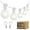 25FT-Frosted-White, variant on 25FT G40 LED Frosted Outdoor String Lights, Globe String Lights with 27 Edison Shatterproof Bulbs(2 Spare), Decorative Lights for Bedroom Bistro Café Wedding, Warm White, Green Wire