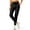 Black, variant on Women's Joggers Pants with Zipper Pockets High Waisted Athletic Tapered Sweatpants for Women Workout Lounge Black L