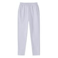 thumbnail image 1 of RKSTN Mens Pants Fashion Drawstring Elastic Waist Solid Color Casual Sweat Length Pants Soft Comfortable Workout Pants, 1 of 4