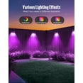 thumbnail image 2 of Luces solares para vallas exteriores FabStyl, paquete de 12, RGB IP65, 2 of 7