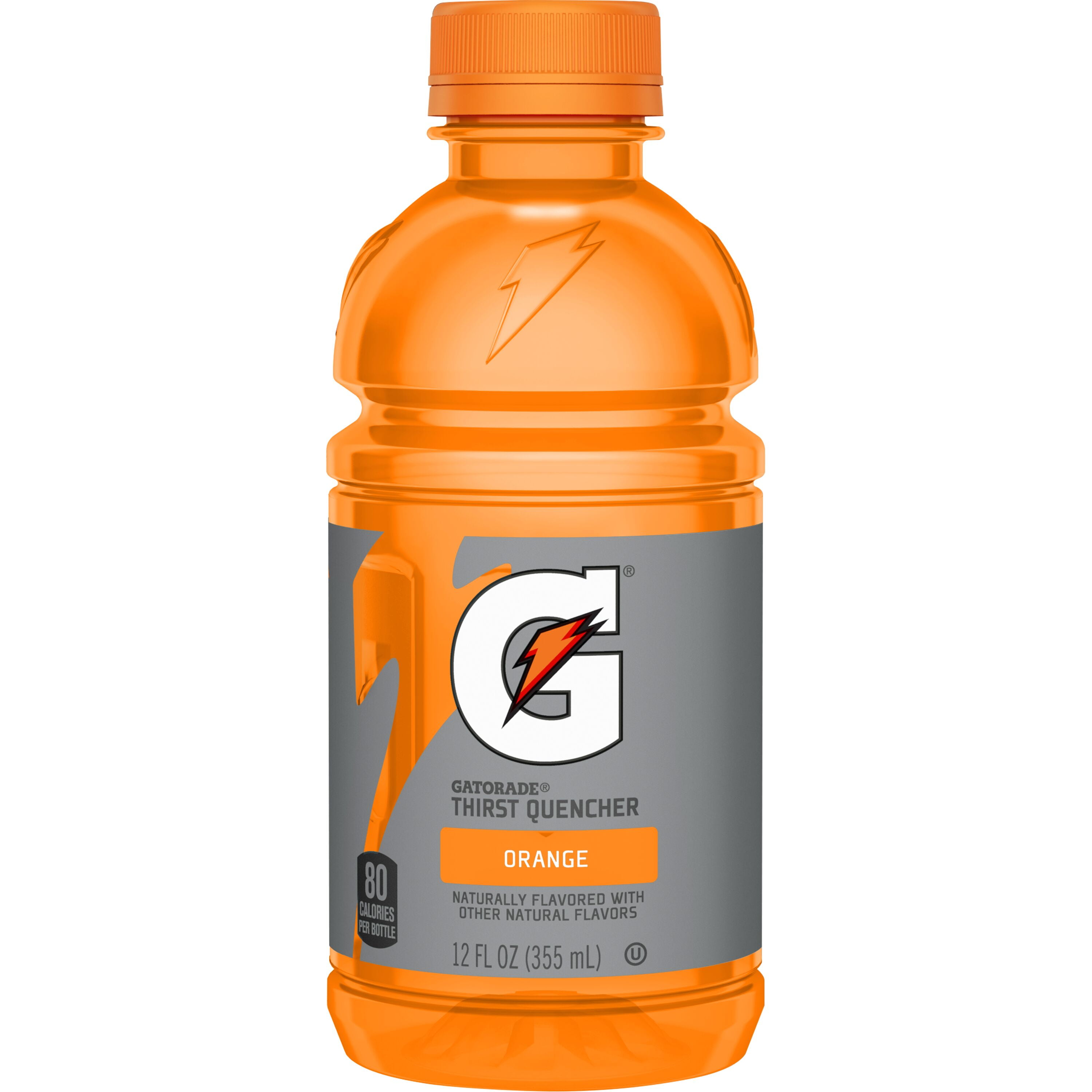 Gatorade Thirst Quencher Orange flavored Sports Drink 12 fl oz, 12 Count