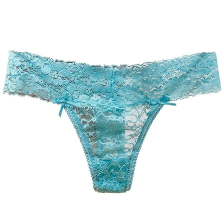

Womens Thong Lace Panties Breathable Quick Dry Thong Panties Women s Briefs plus Size