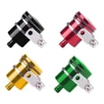 thumbnail image 2 of Riwesomey Cilindro de aceite de motocicleta CNC Universal, depósito de líquido de frenos delanteros, olla de superficie lisa a prueba de fugas, Accesorios para motos Verde, 2 of 6