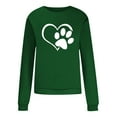 thumbnail image 4 of Enjoytime Sweatshirts for Women Cute Printed Crewneck Long Sleeve Shirts Pullover Tops Fall Fashion Lightweight Sweatshirt, 4 of 6
