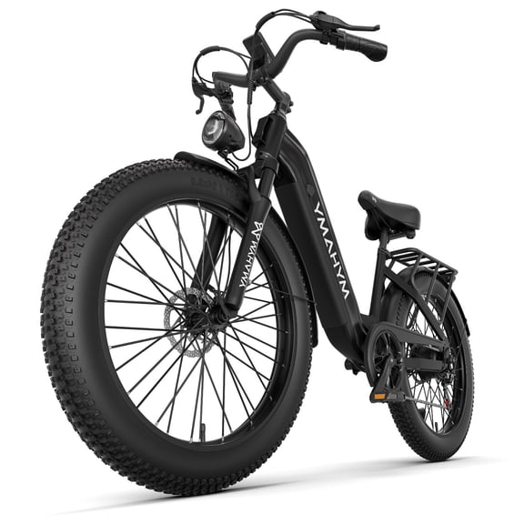 2000W Peak Power Electric Fat Tire Bike for Adults - 28MPH, 48V 18Ah (35-85 Miles), 26"x4" All-Terrain Ebike Electirc Bicycle with Full Suspension & 11" Comfort Seat - Conquer Snow, Sand & Trails