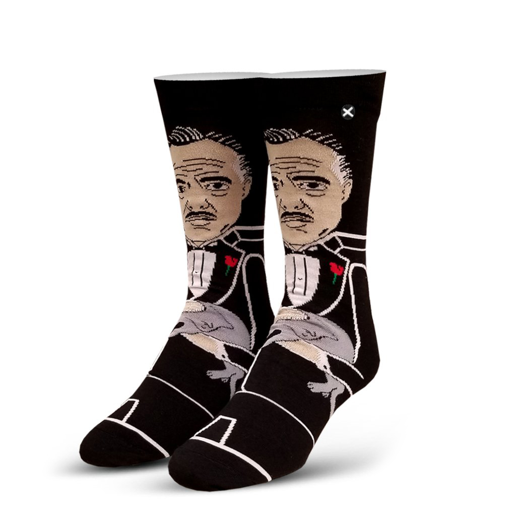 Odd Sox Odd Sox, Movies, Godfather Don Vito Corleone, Crew Socks, Novelty Cool
