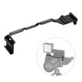 thumbnail image 1 of Placa de expansión doble para cámaras SONY A6300/A6400, ideal para vlogging y accesorios como micrófonos y luces, fabricada en aleación de aluminio resistente y fácil de instalar., 1 of 6