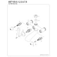 thumbnail image 3 of Kingston Brass ABT100-3 Vintage Tub Faucet Body, Antique Brass, 3 of 4