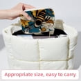 thumbnail image 6 of Starry Bees Velvet Portable Jewelry Organizer Box with Removable Compartment - Gift and Jewelry Display, 6 of 7