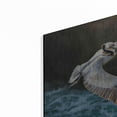 thumbnail image 2 of Luxe Metal Art 'Pelican Flight' by Chris Moyer, Metal Wall Art, 24"x16", 2 of 8