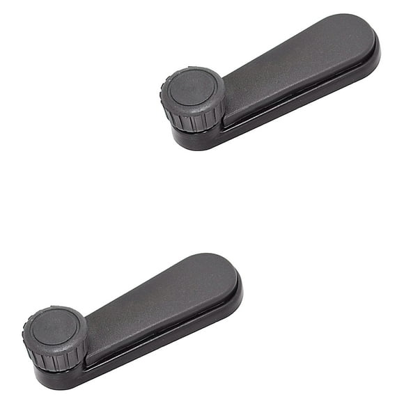 Manijas Elevadores De Cristales Generico Golf 1988 A 1992 Negro 2 Piezas
