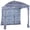 Blue, variant on EDX Portable Beach Cabana Shelter Canopy, UPF 50+ Sand Pocket Sun Shade with Carry Bag, Easy Setup Waterproof Outdoor Beach Tent with Vent Top, for Kids, Family & Friends, Blue