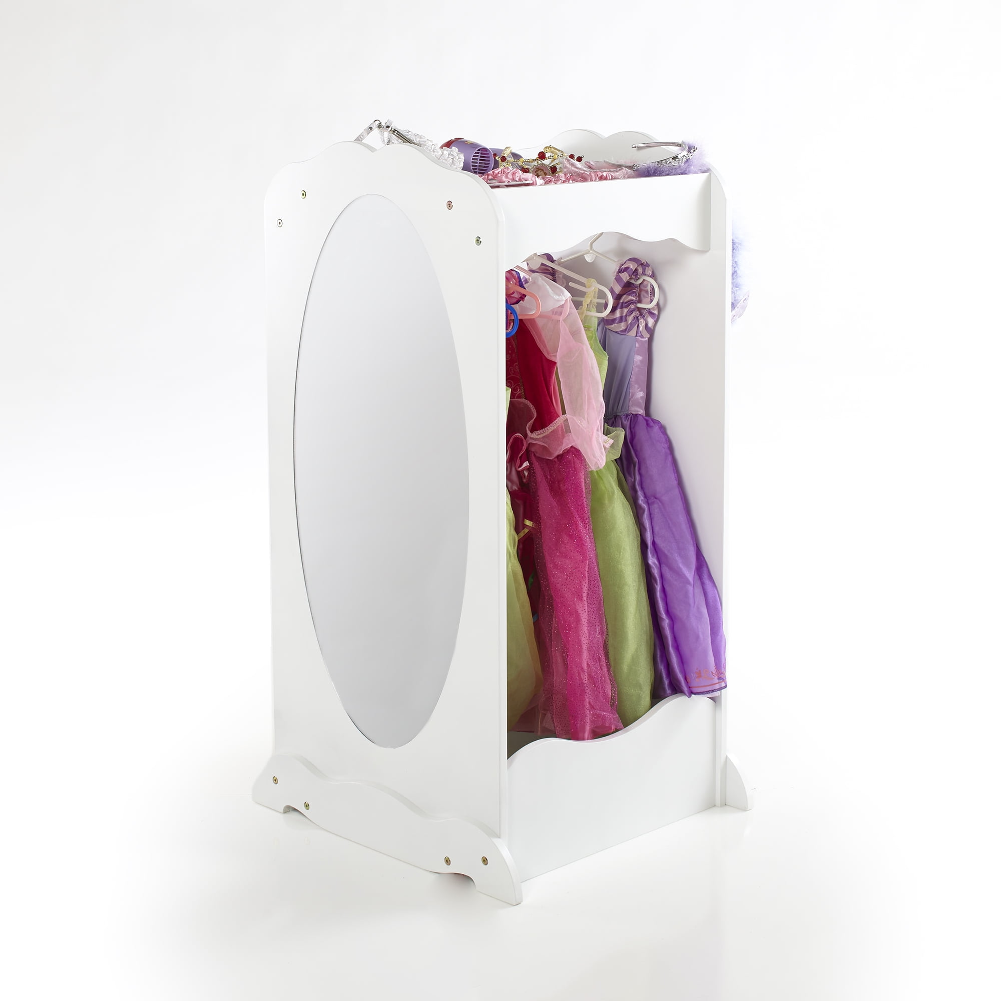Dress-Up Cubby Center White by Guidecraft