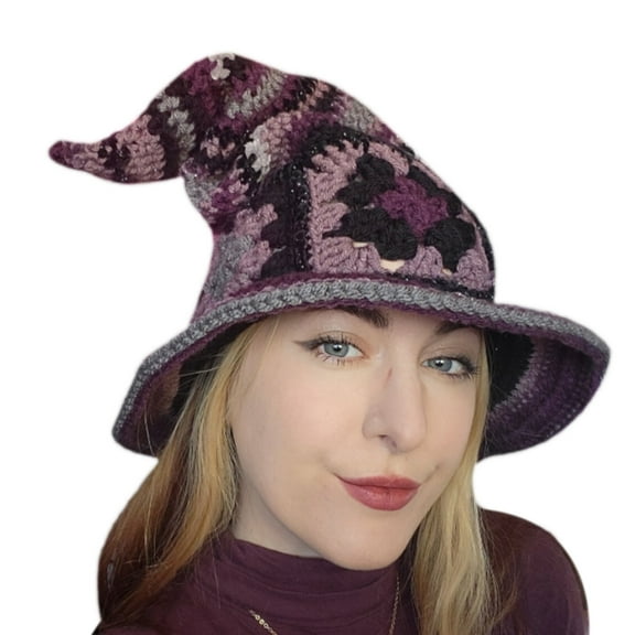lanema Wide Brimmed Witch Hat for Outdoor Activities and Parties Supplies