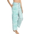 thumbnail image 2 of Fotbe Blue Bright Women's Pajama Pants,Sleepwear Pants,Pj Bottoms Drawstring And Pockets-Large, 2 of 9
