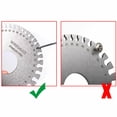 thumbnail image 4 of JIAHAOO Fil et Tôle de Mesure Précise en Acier Inoxydable Ensemble à Deux Jauges Fil d'Acier et Épaisseur du Métal 0-36 US Standard, 4 of 10