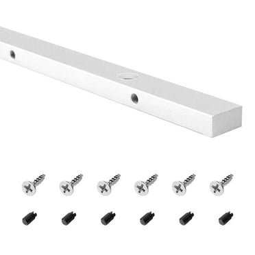 POWERTEC 18-Inch Miter Gauge Jig and Fixture Bar for Woodworking, 71518