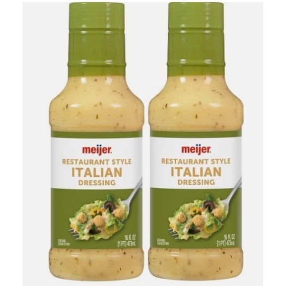Restaurant Style Italian Dressing, 2 Bottles, 16 Oz Each