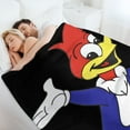 thumbnail image 6 of Woody Woodpecker Blanket Super Soft Cozy Warm Plush Throw Blanket for Boys Girls Kids, Lightweight Fuzzy Flannel Blankets for Couch Sofa Bed Travel Camping Gifts 40"x30", 6 of 8
