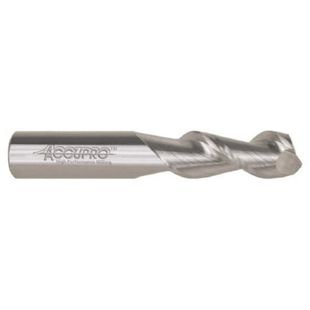 

Accupro 1/8 1/4 LOC 1/8 Shank Diam 1-1/2 OAL 2 Flute Solid Carbide Square End Mill