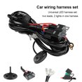 thumbnail image 3 of sweethay Kit de arnés de cableado de luz de barco de coche Universal motocicleta 12V 40A interruptor de relé de lámpara con accesorios de Bombillas para automóviles, 3 of 6