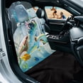 thumbnail image 3 of XYZCANDO Car Seat Towel Cover with Ocean Turtle Design, Car Seat Protector for Beach Trips and Outdoor Workouts, 3 of 11