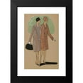 thumbnail image 2 of Anonymous 17x24 Black Modern Framed Museum Art Print Titled - Creations Lucien Lelong - Rossignol (1927), 2 of 5