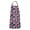 Pioneer Flower Floral, variant on Pioneer Flower Floral Print Pattern Apron for Women and Men, Cotton Linen Waterproof with Pockets, Adjustable, 33x27 Inch for Kitchen, Gardening, BBQ, Salon