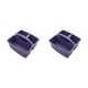 thumbnail image 4 of Cateissary Cesta de almacenamiento de rejilla de plástico, organizador reforzado y duradero para cesta de almacenamiento apilable para el hogar Type9 NO9, 4 of 6