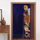 thumbnail image 1 of Cortina de puerta con dibujos animados de Scooby Doo, para dormitorio, cocina, cortinas opacas, cortinas de privacidad para puerta, decoración del hogar, 2 paneles, 34" x 56", 1 of 7